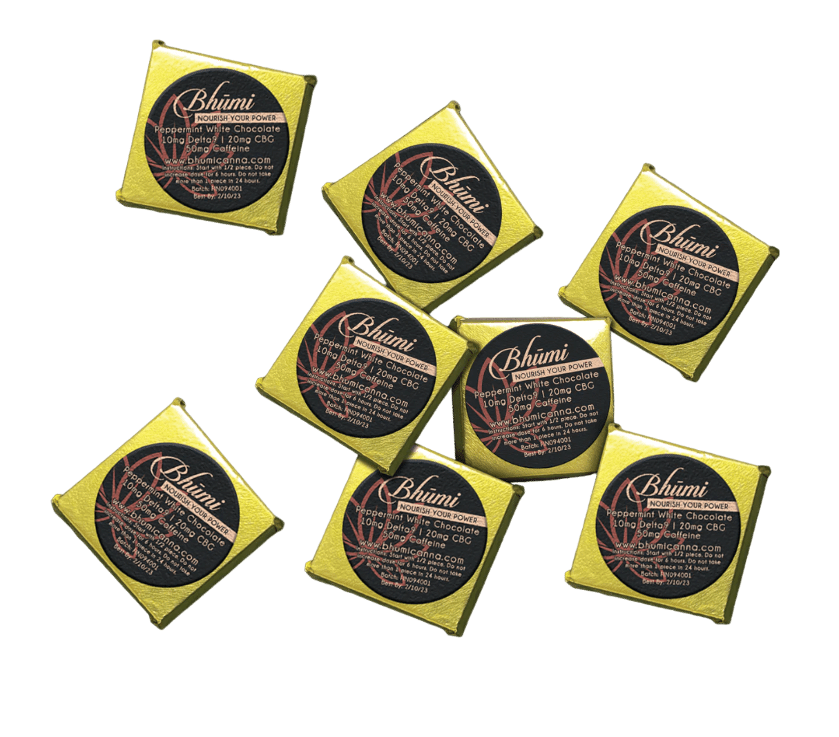 Bhumi Chocolate Singles Pomegranate Dark Chocolate (15mg Delta-9 THC)
