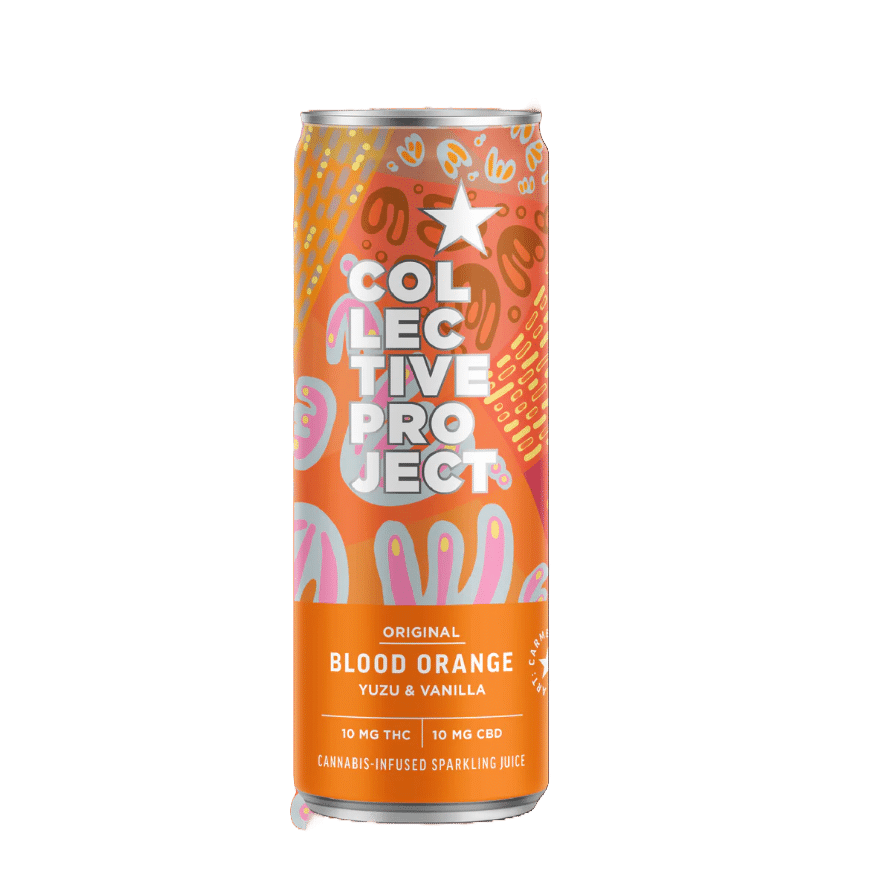 Blood Orange Yuzu & Vanilla Seltzer