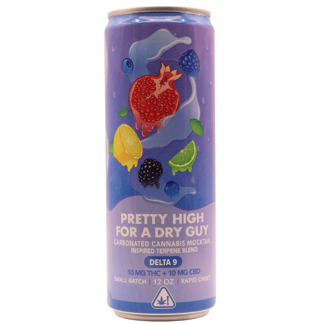 Kanna Mocktail Seltzer - Pretty High for a Dry Guy