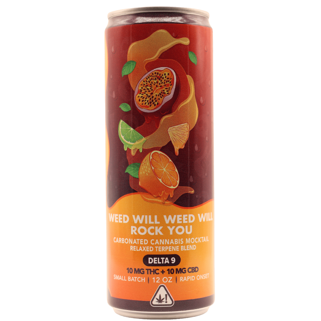 Kanna Mocktail Seltzer - Weed Will Rock You