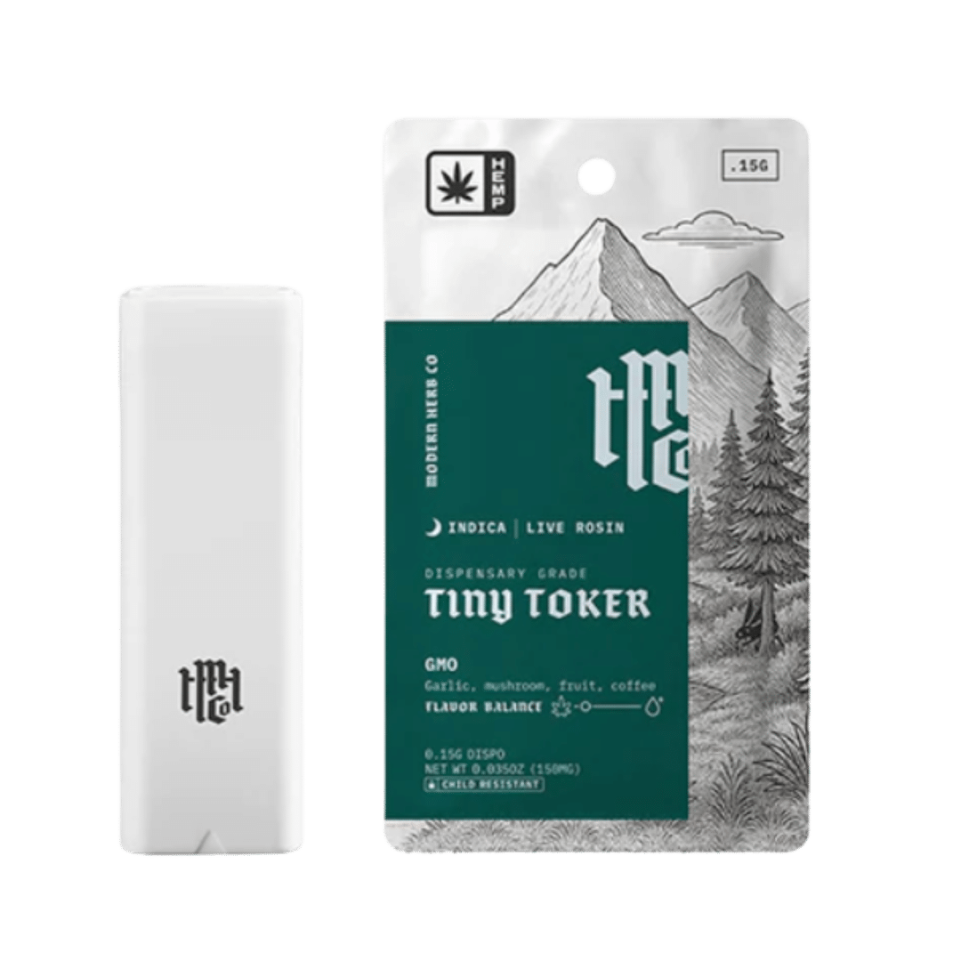 GMO THCa Live Rosin Tiny Toker .15g - Indica