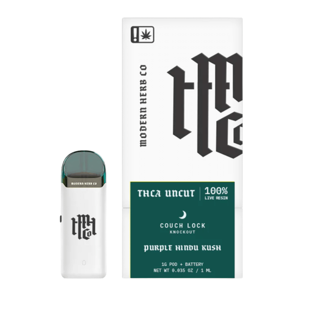 Purple Hindu Kush Live THCa Uncut Pod Kit - Indica - 1g - Modern Herb