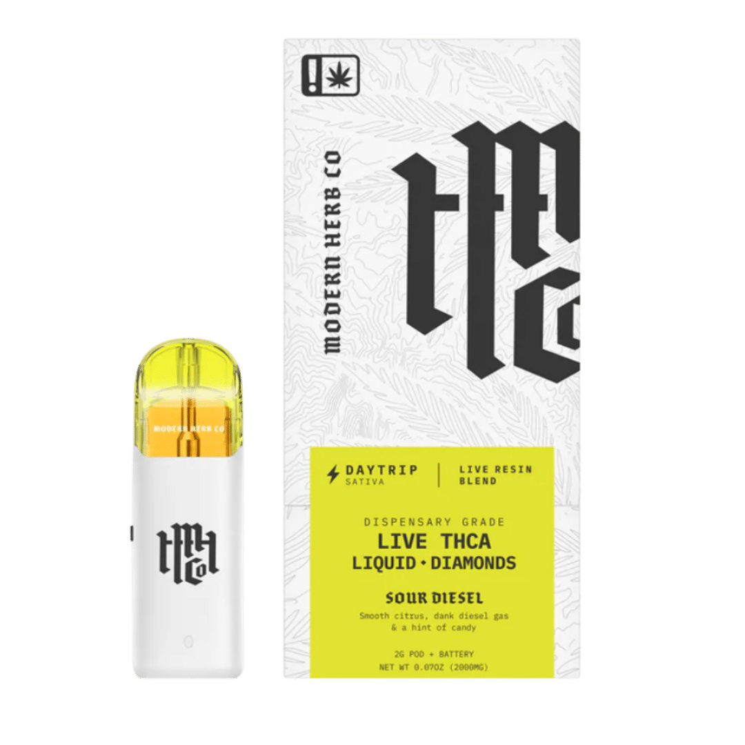 Sour Diesel THCa Live Resin Liquid Diamond Pod Kit - Sativa - 2g - Modern Herb