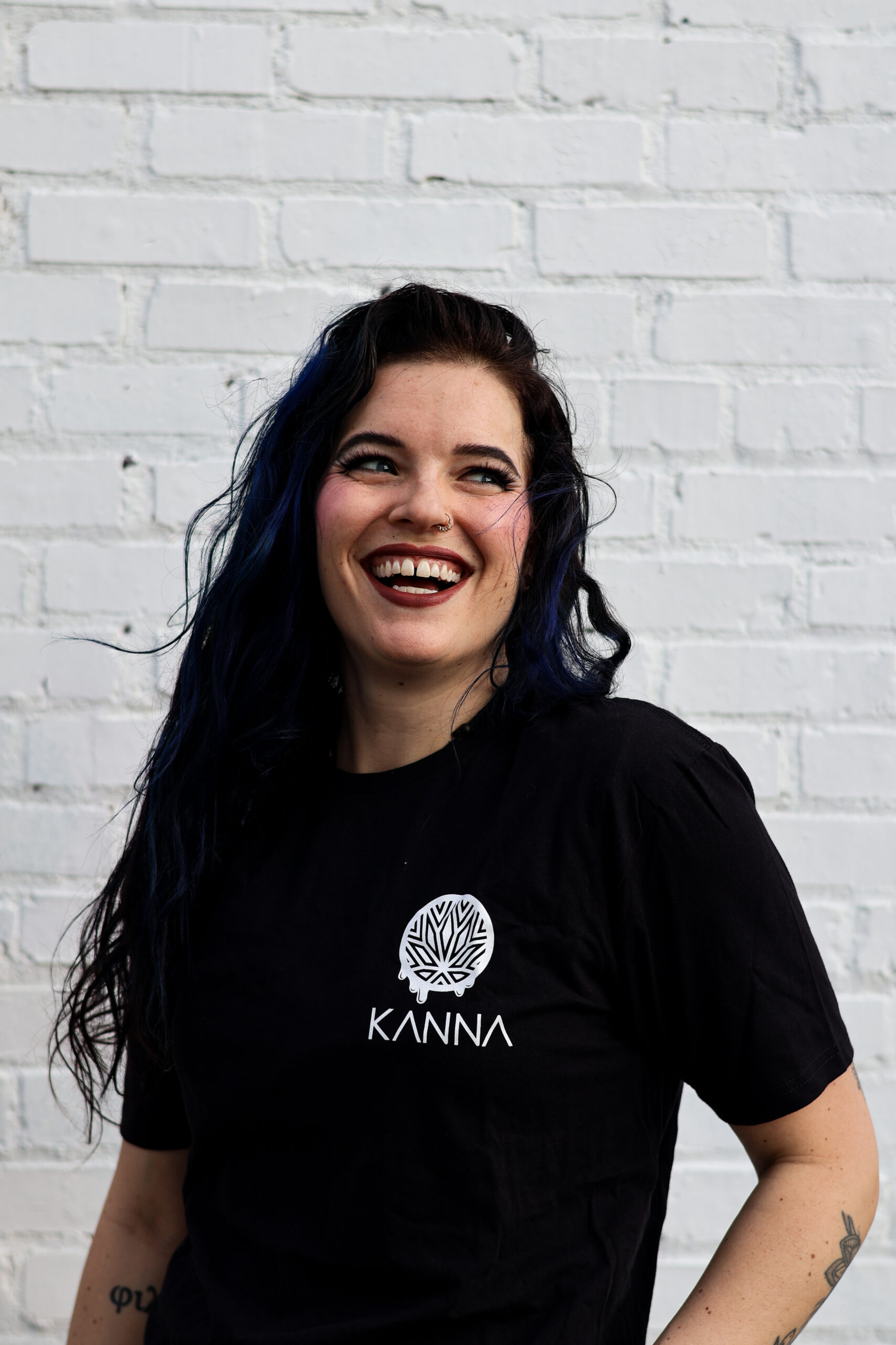 Black Thank You For Pot Smoking Tee (S)