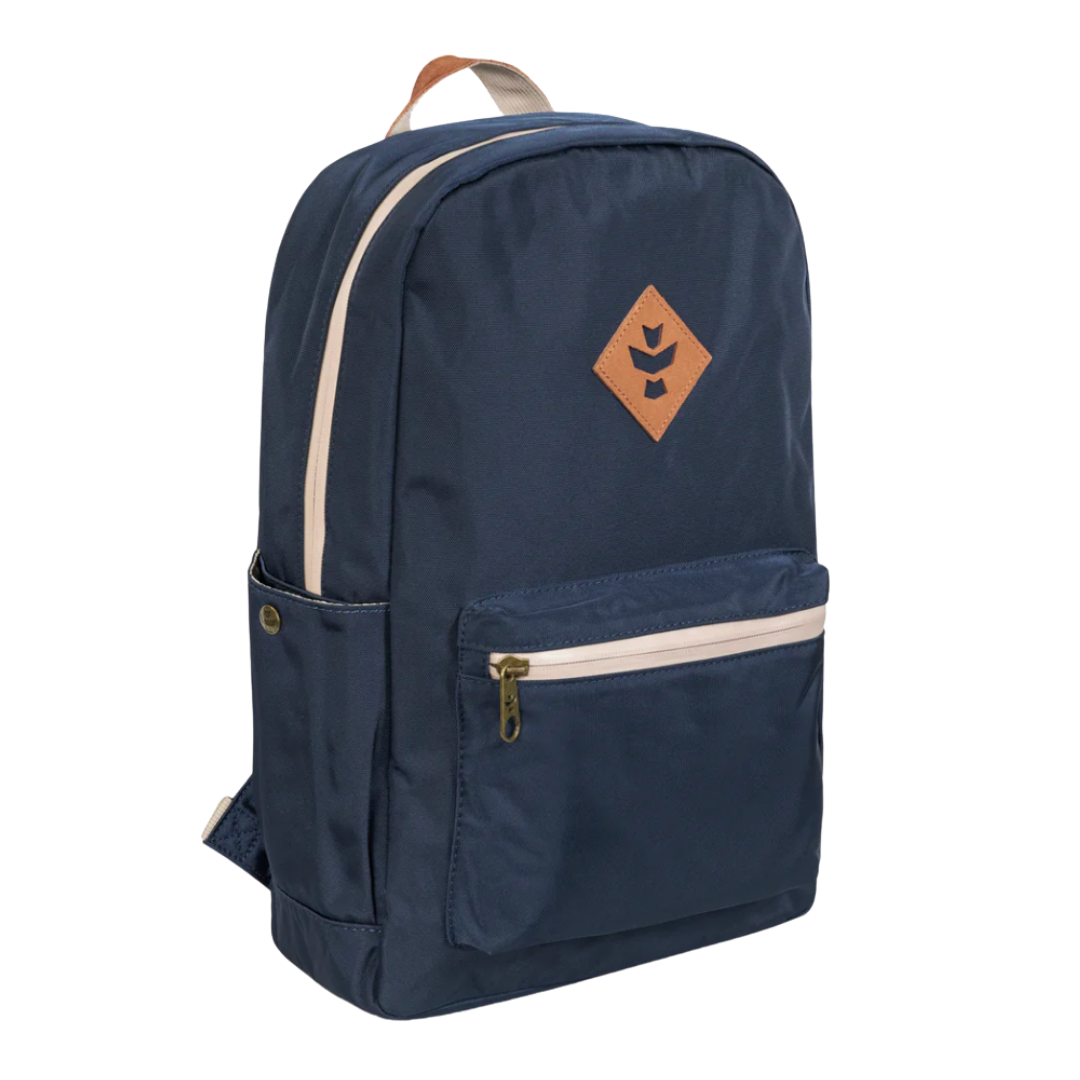 Revelry Explorer Smell Proof Backpack - Navy Blue