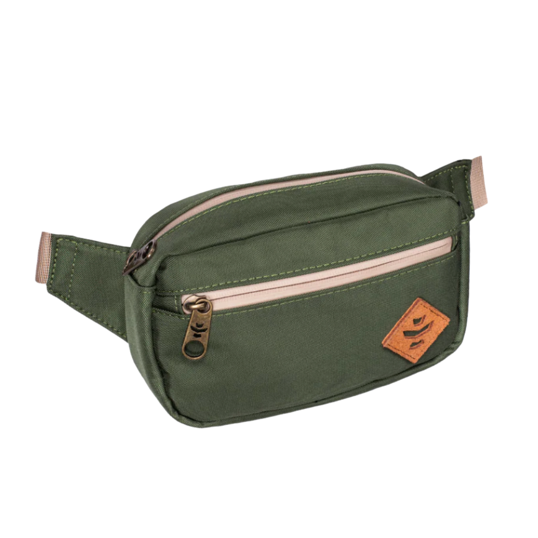 Revelry Companion Smell Proof Crossbody Bag - Green