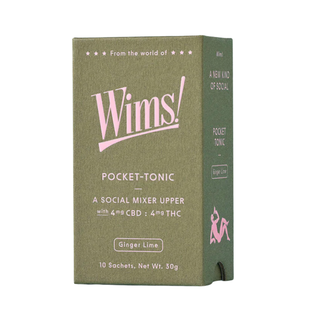 WIMS Ginger Lime Pocket Tonic - 10ct Case